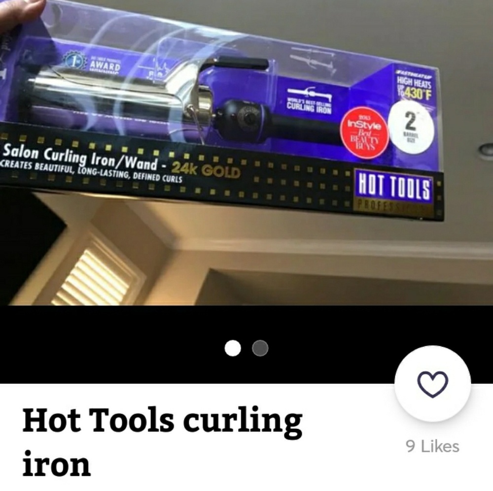 SOLD!!Hot tools curling iron